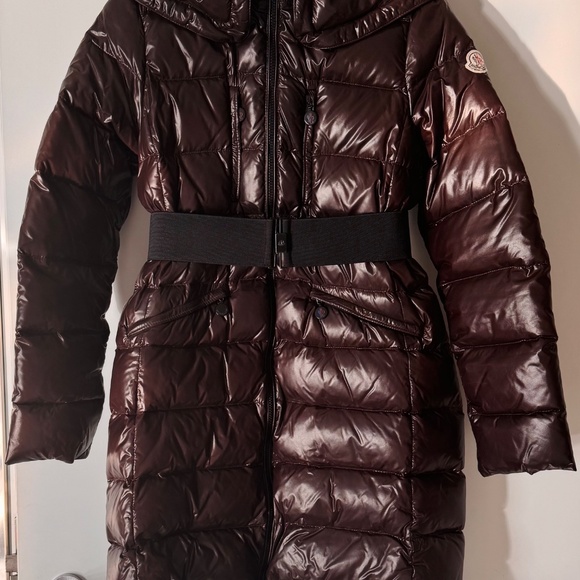 Moncler coat chocolate brown (different shades in photos/classic dark brown) - Picture 3 of 10